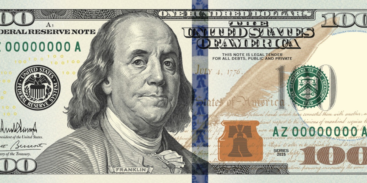 Trump posta la banconota da 100 dollari con la sua firma