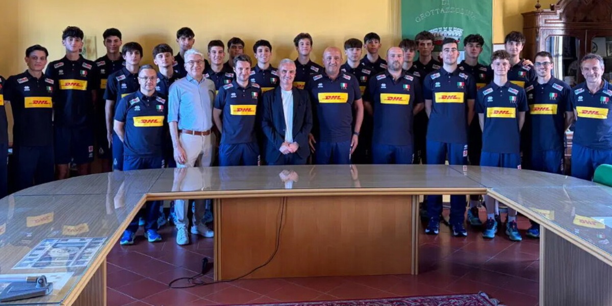 L' Under 18 di Fanizza ricevuta dal Comune di Grottazzolina