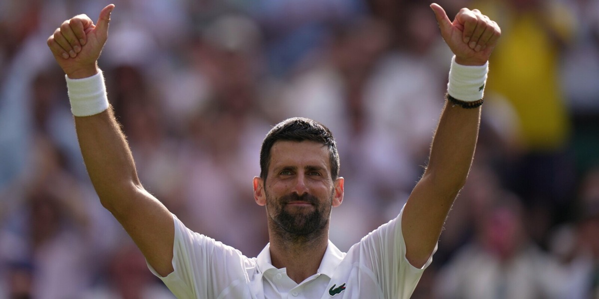 Djokovic storico: batte Safiullin, vola ai quarti e conquista la 106ª vittoria a Wimbledon superando Federer