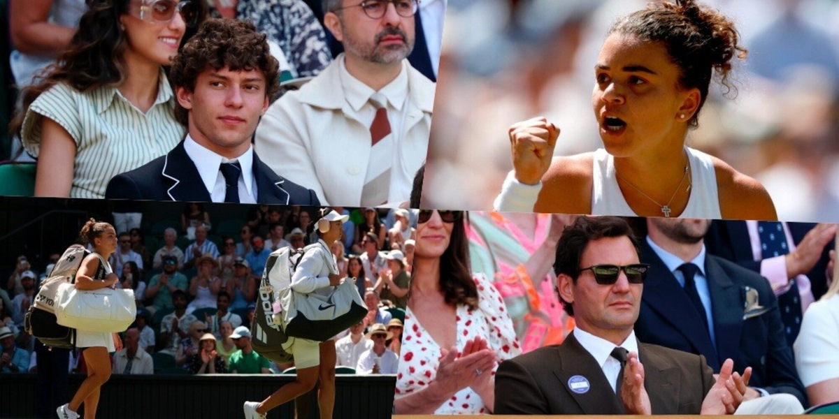 Antonelli-Federer show a Wimbledon: Kimi e Roger nel Royal Box per assistere alla sfida Paolini-Eala