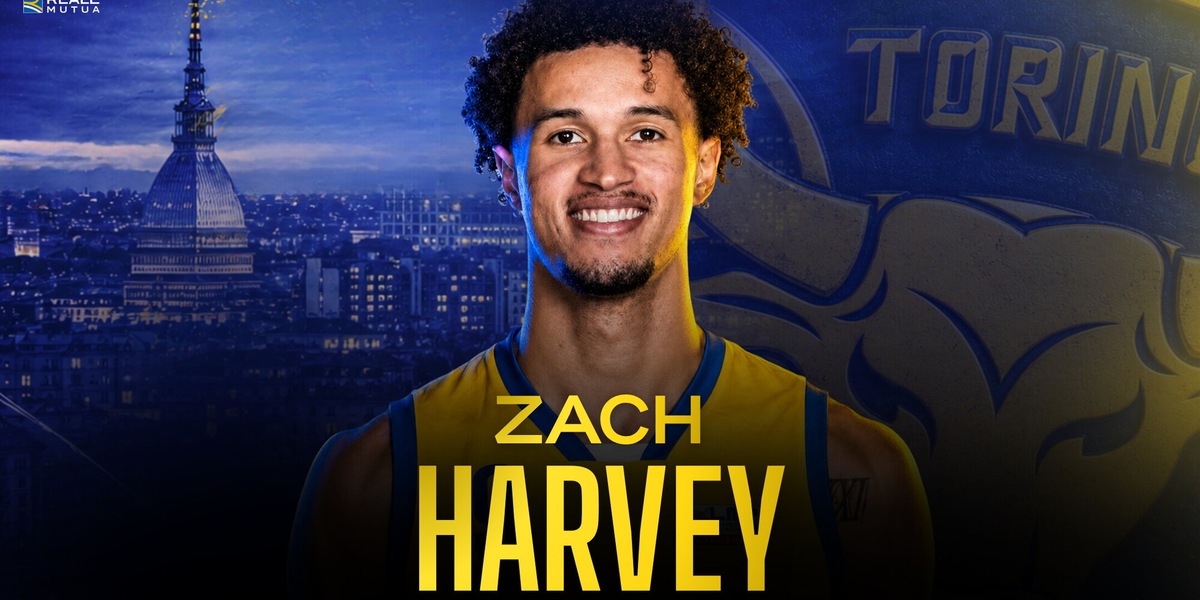 Reale Mutua Torino: Zach Harvey vestirà la canotta gialloblù