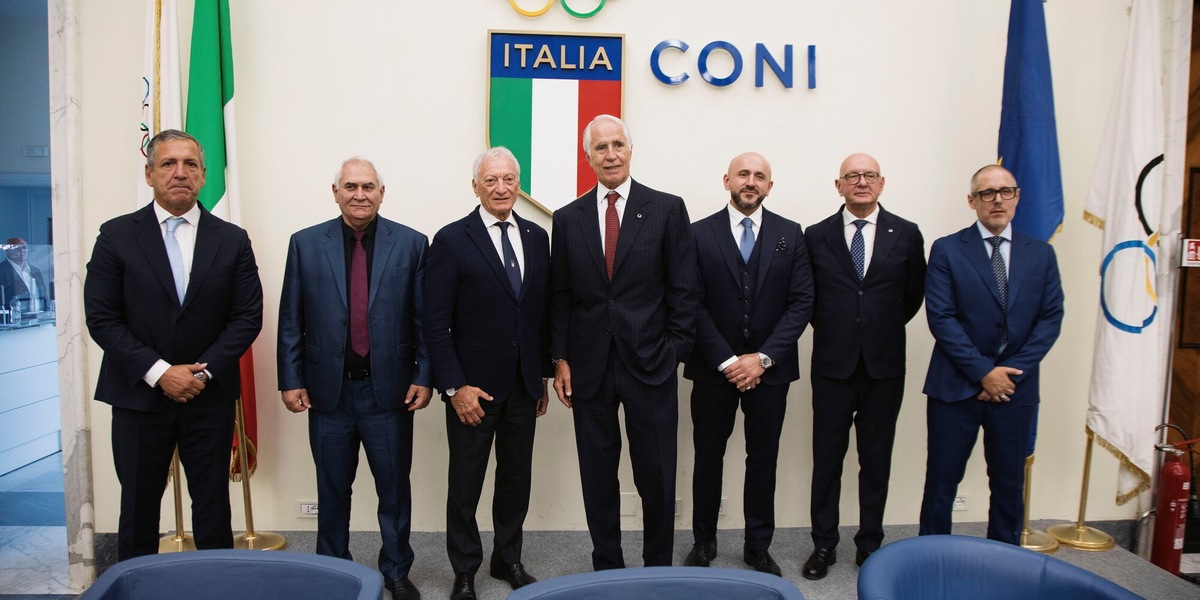 Roma, conferite al CONI lauree honoris causa a Luciano Buonfiglio e Giovanni Malagò