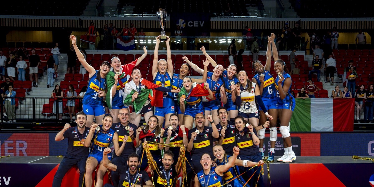 L'Italia, dopo l'Under 18, conquista anche il titolo Europeo Under 22
