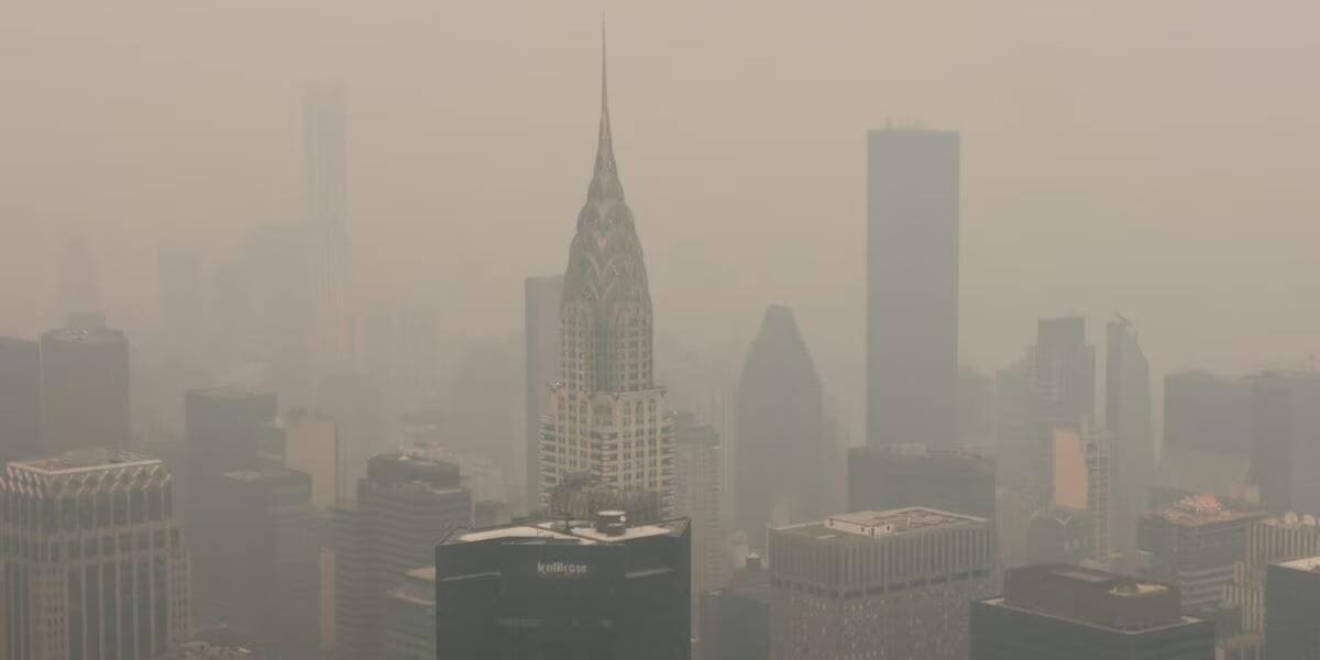 Allarme Mondiali, New York coperta di fumo: il rischio per la finale tra Argentina e Spagna