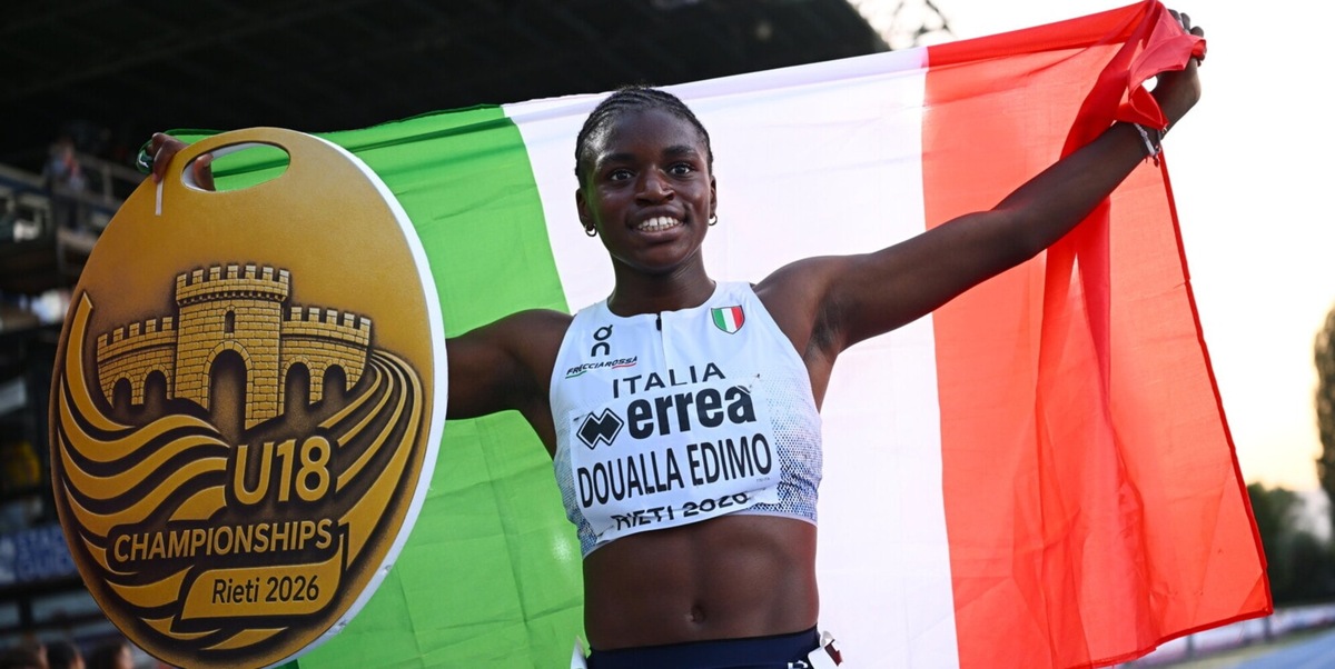 Doualla da impazzire! Oro e record europeo nella finale dei 100 metri U18