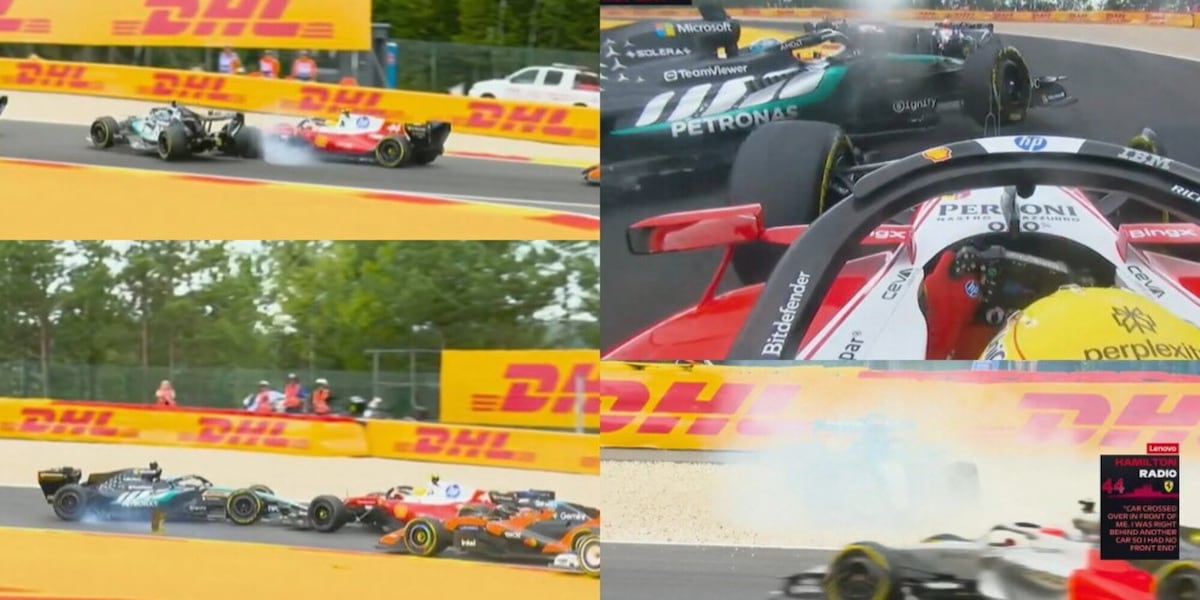 Hamilton-Russell, incidente al primo giro: Mercedes fuori e Lewis sotto investigazione