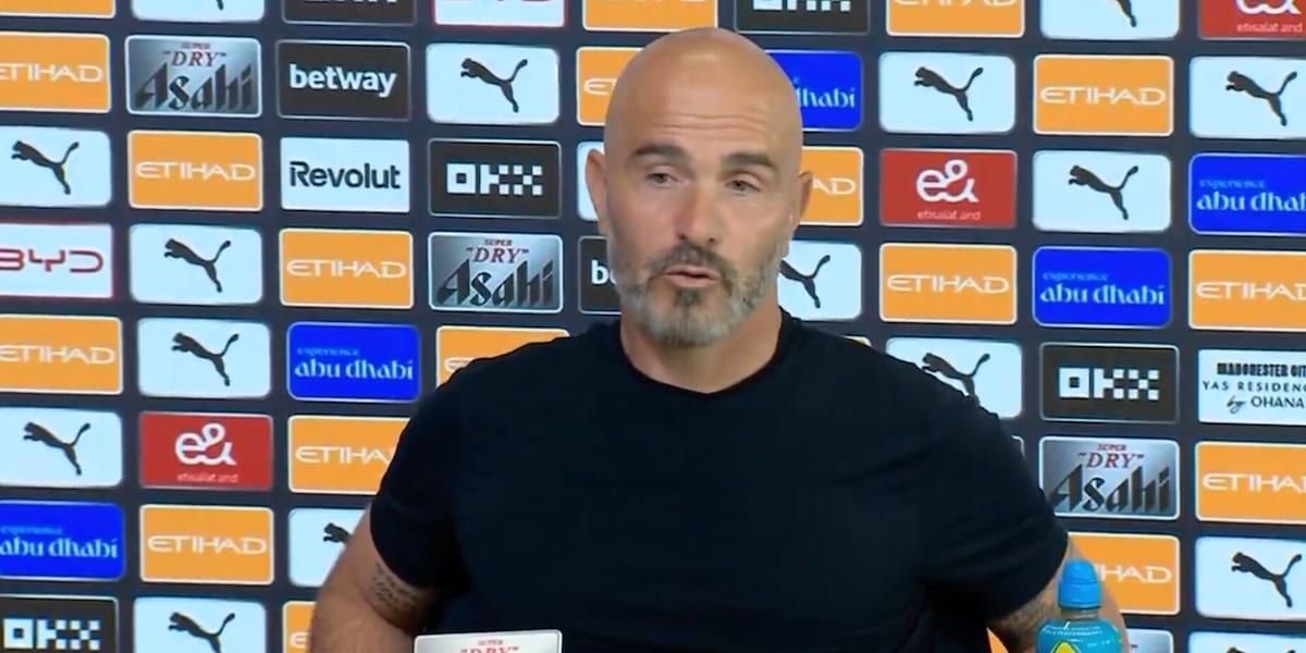 Maresca si presenta al City: "Guardiola, è un privilegio". Poi l'annuncio su Rodri