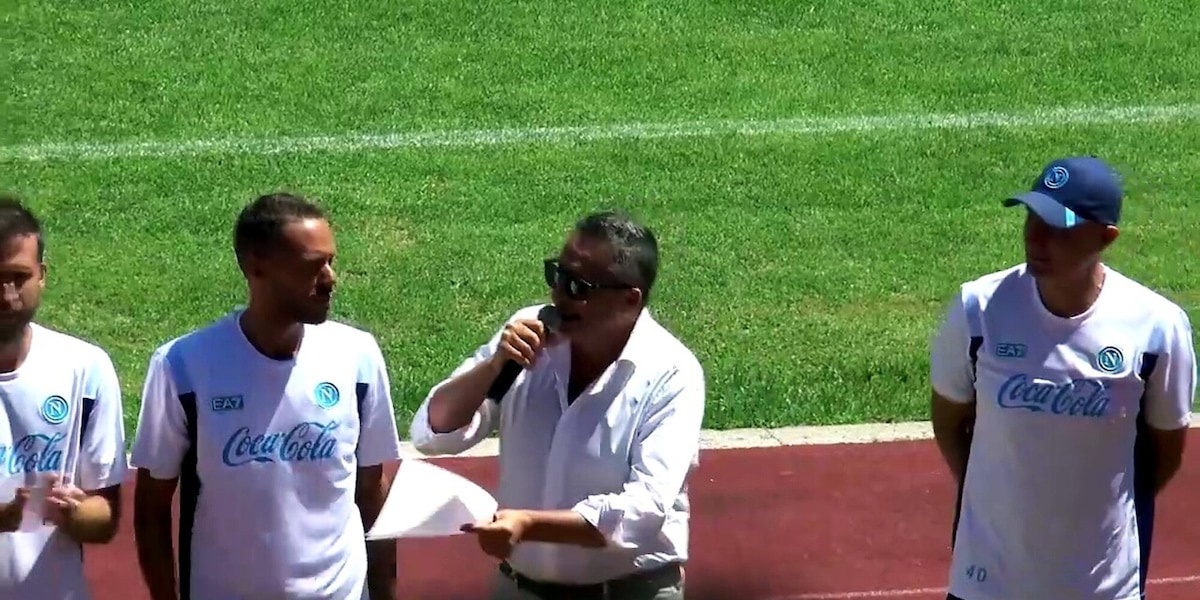 Dimaro: Allegri e il suo staff al gran completo