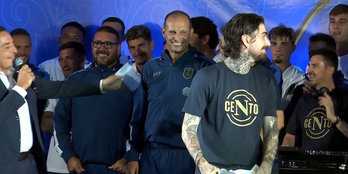 "Chi non salta juventino è": Allegri reagisce così