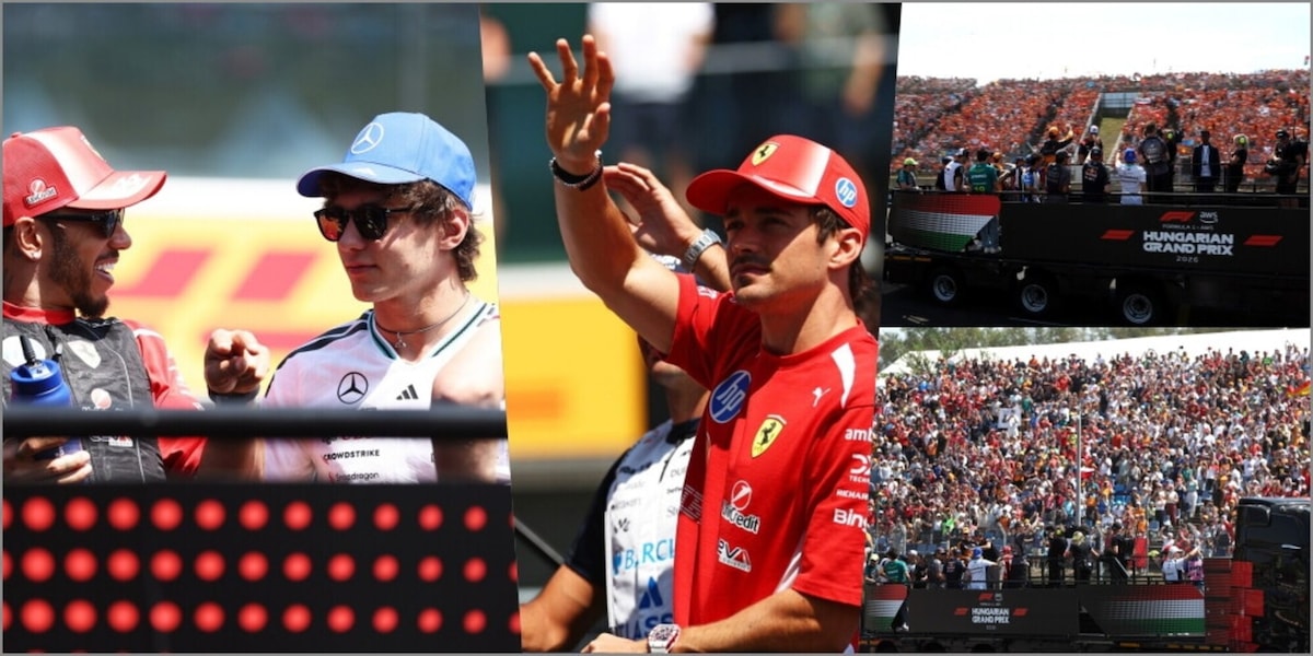 Parata F1, che accoglienza per i piloti all'Hungaroring! Le immagini più belle