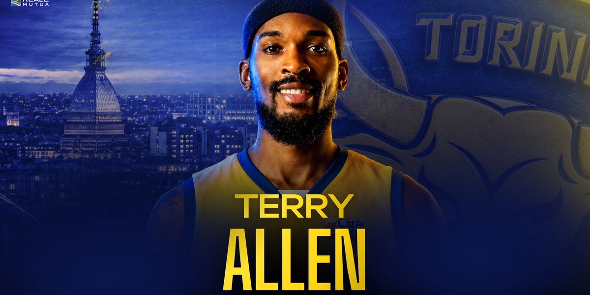 Basket Torino: Terry Allen è un nuovo giocatore gialloblù