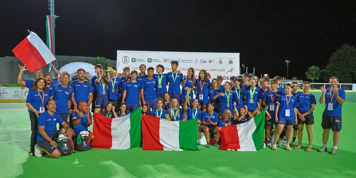Europei Cardano: Italia regina continentale. Azzurri primi con 26 ori e 55 medaglie
