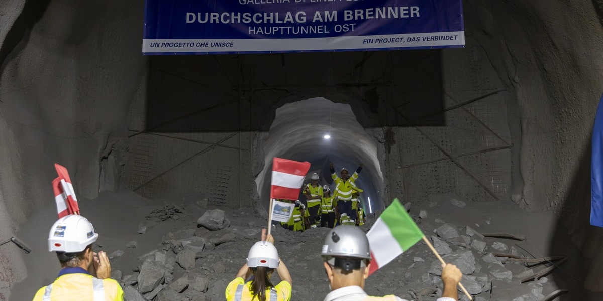Tunnel del Brennero, scavo austriaco si congiunge a quello italiano
