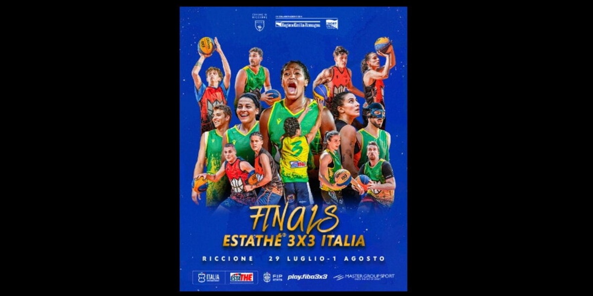 Estathé 3X3 Italia Finals, a Riccione le gare che assegnano i titoli open e giovanili