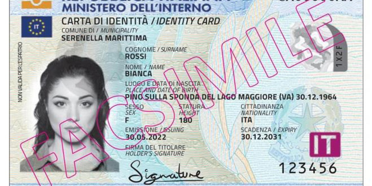 Da oggi la carta d'identità sarà senza scadenza per gli over 70