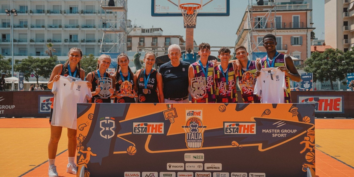 Finals Under 14, Caffè Latte e Le iene Campioni d’Italia. Le congratulazioni del presidente Petrucci