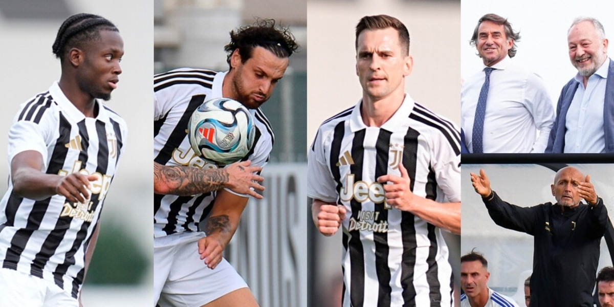 I volti di Juve-Nizza, dirigenza a bordocampo e le urla di Spalletti: le istantanee dell'amichevole