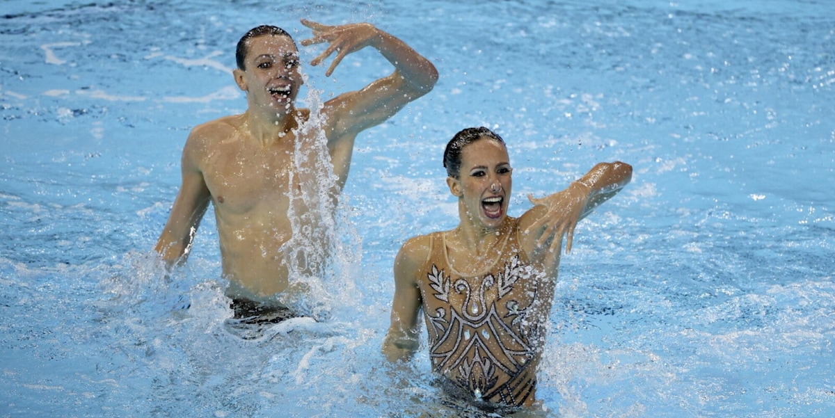 Pelati-Ruggiero da urlo: bronzo Italia nel doppio misto libero agli Europei di nuoto artistico