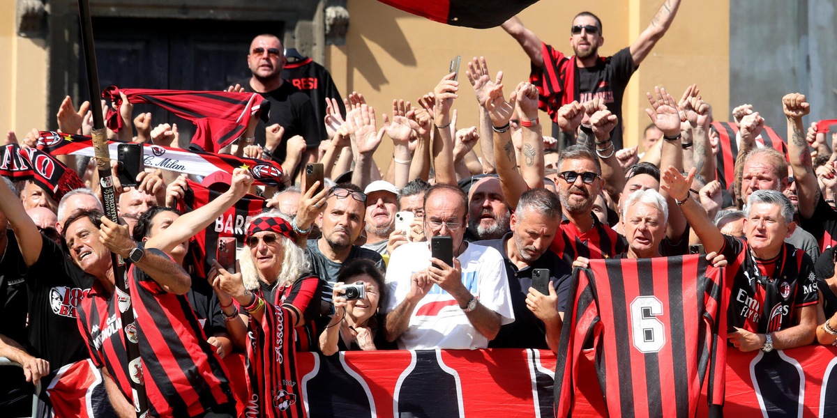 Dalla Figc alla Lega di Serie A, i vertici del calcio ai funerali di Baresi