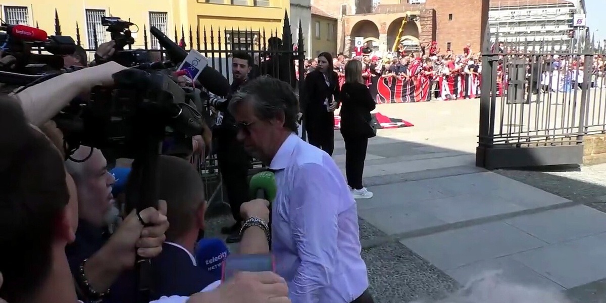 Funerali Baresi, tutta la commozione di Albertini