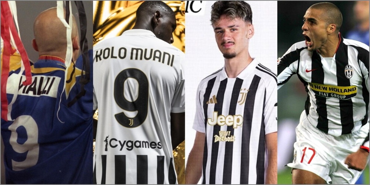 Kolo Muani e Alajbegovic i nuovi 9 e 17 Juve: vi ricordate tutti gli altri della storia bianconera?