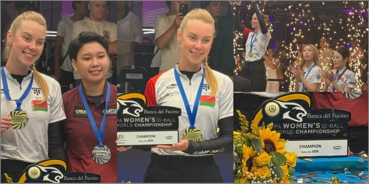 Mondiali di biliardo: Margarita Fefilova Styer conquista il primo titolo mondiale femminile di 10-Ball