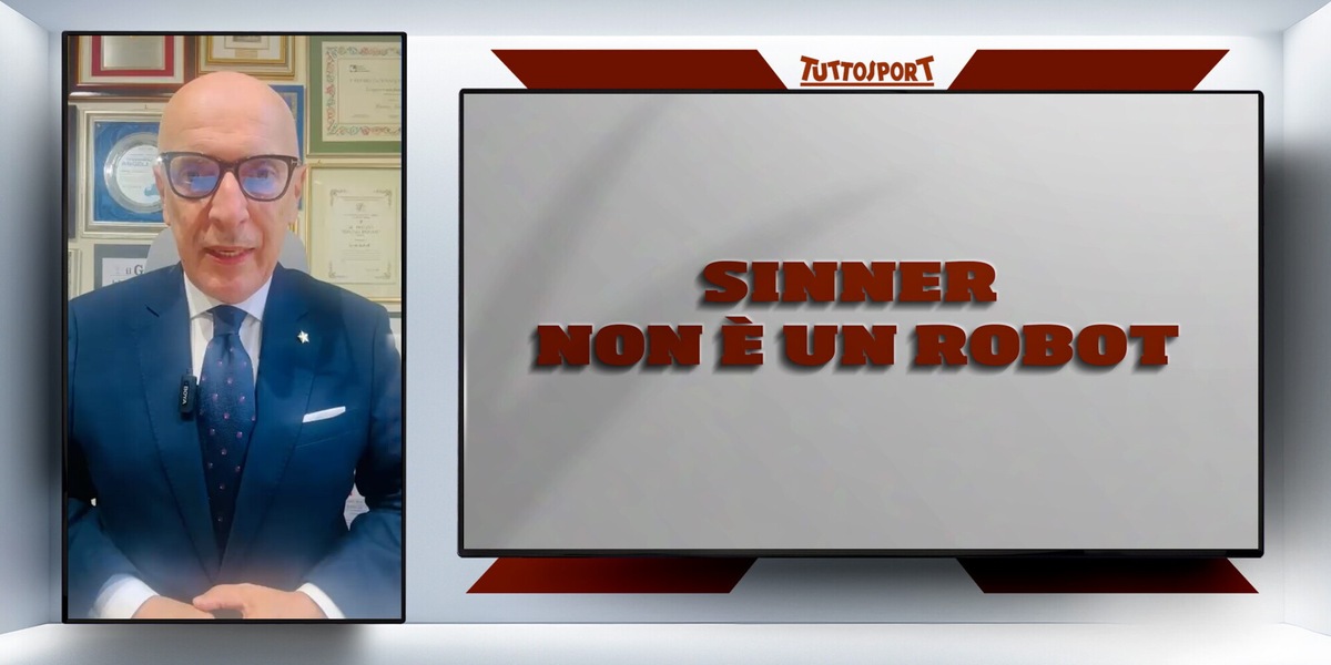 Sinner non è un robot