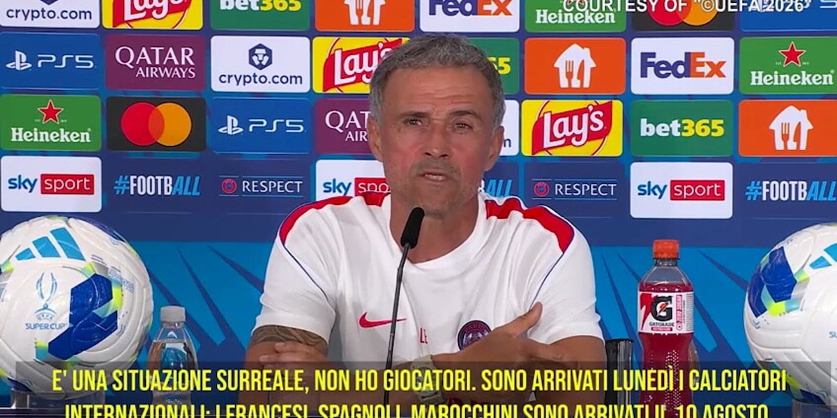 Luis Enrique: "Preparazione surreale, ma il Psg vuole vincere"