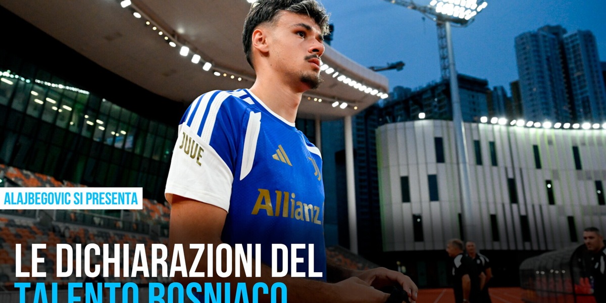 Juventus, Alajbegovic si presenta: "Studio Messi, sogno con Yildiz"