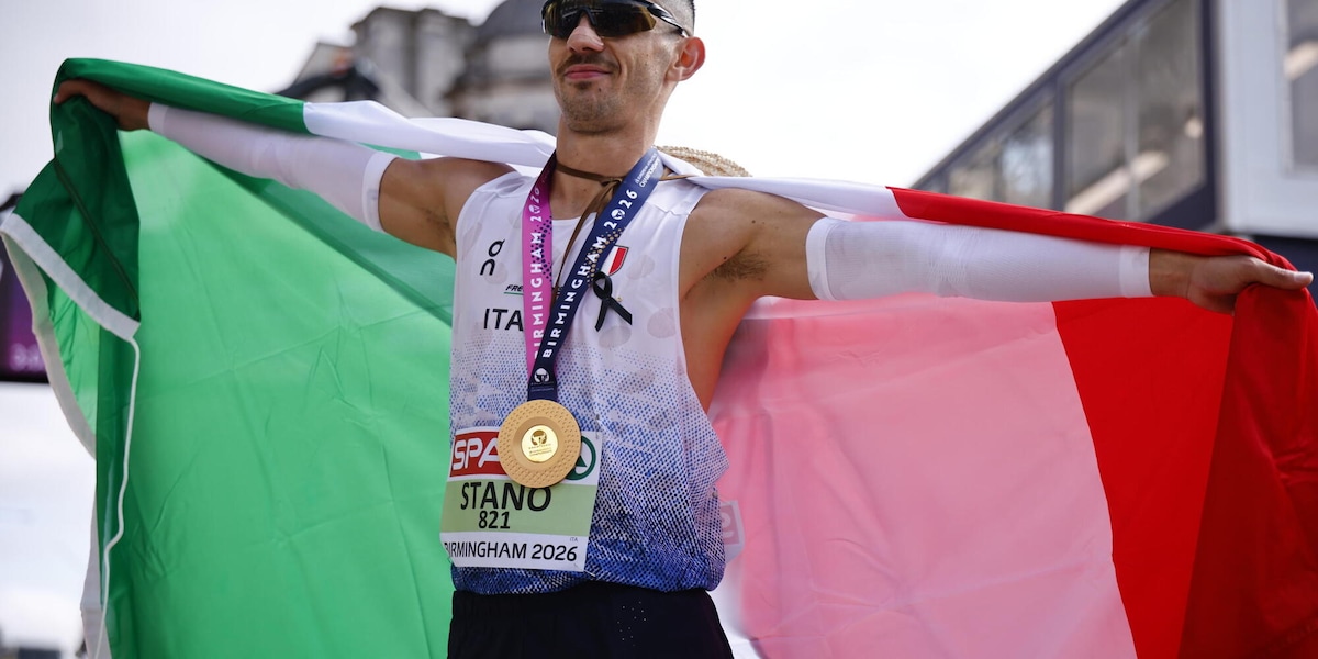 Europei atletica: Stano, "Oggi non mi fermava nessuno, volevo l'oro"