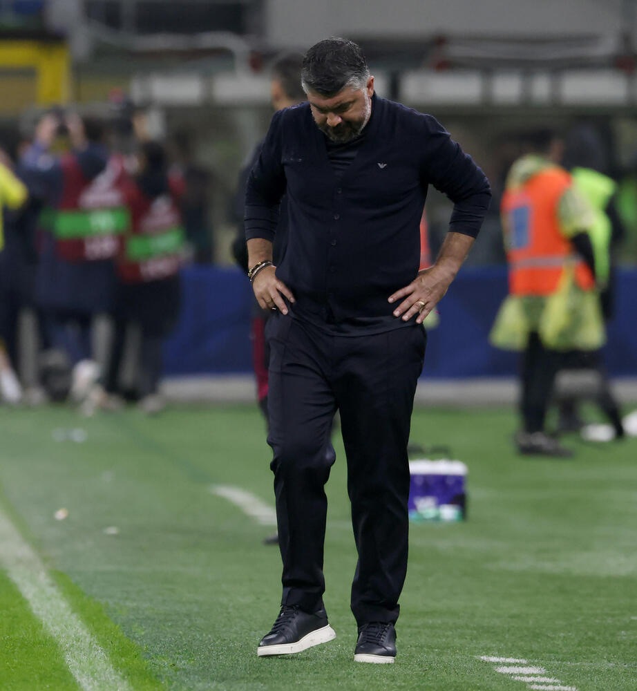 Coppa Italia: Gattuso, 'è una batosta, chiediamo scusa e andiamo avanti'