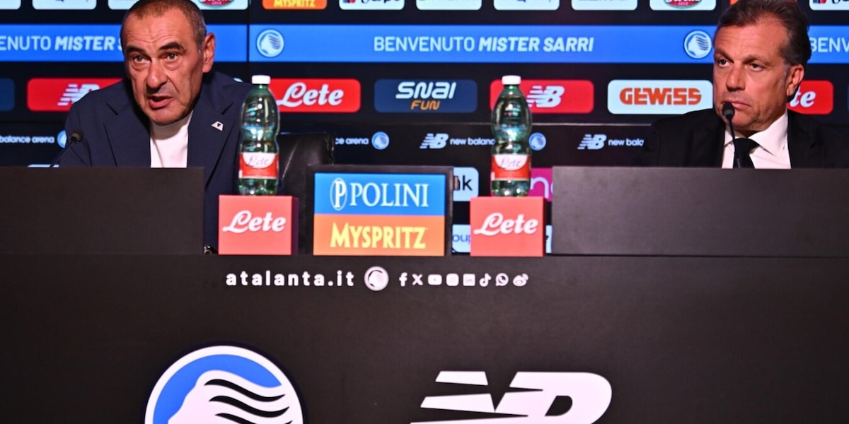 Atalanta, Sarri incorona l'altro ex Juve e Napoli: "Giuntoli la mia certezza"