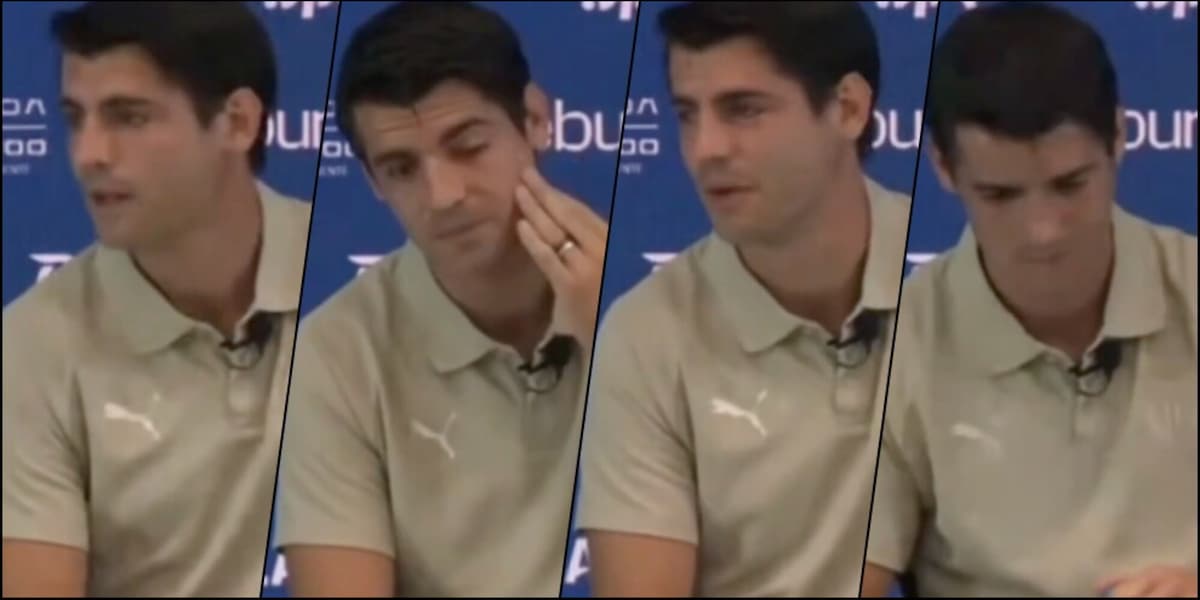 Morata in lacrime alla presentazione con il Leganes: cosa è successo