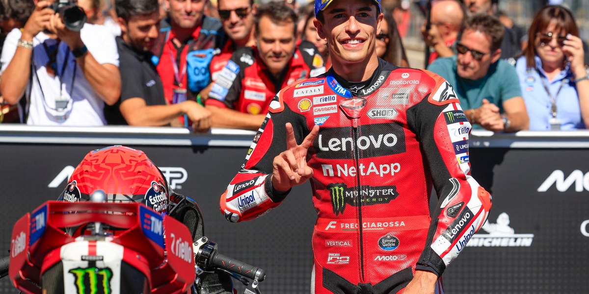MotoGp: Aragon, Marc Marquez vince la gara sprint, terza l'Aprilia di Bezzecchi