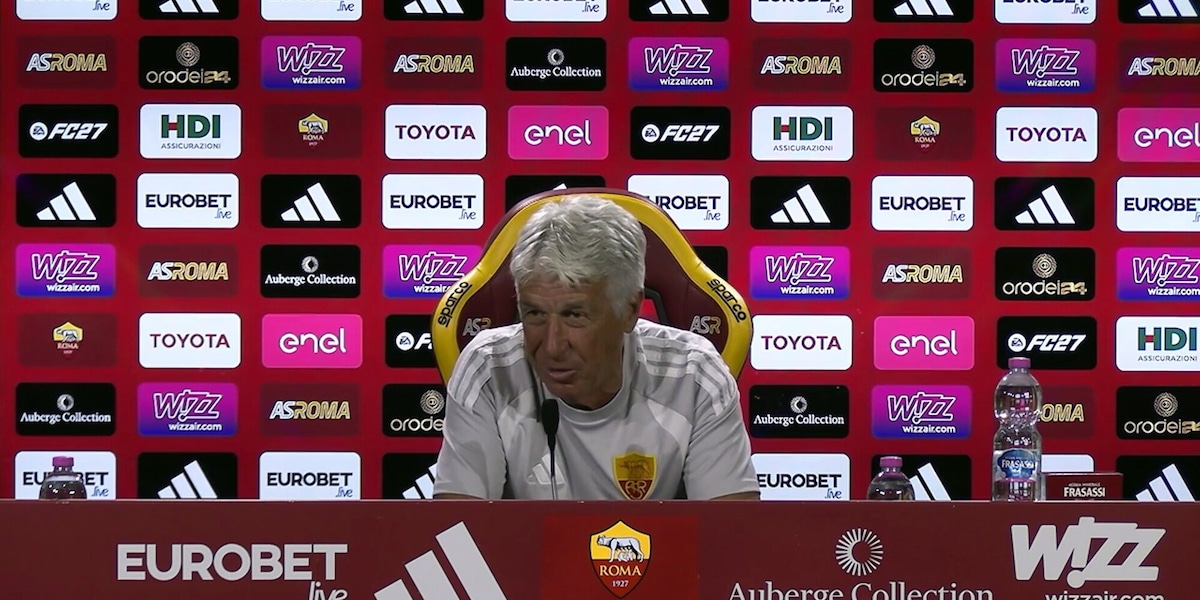 Gasperini: "Mercato con date sbagliate" e poi 'bacchetta' i giornalisti