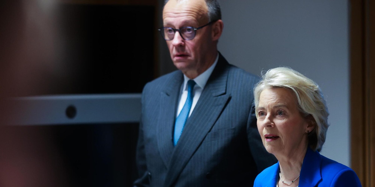 Von der Leyen sente Merz, 'attacchi ibridi russi avranno una risposta'