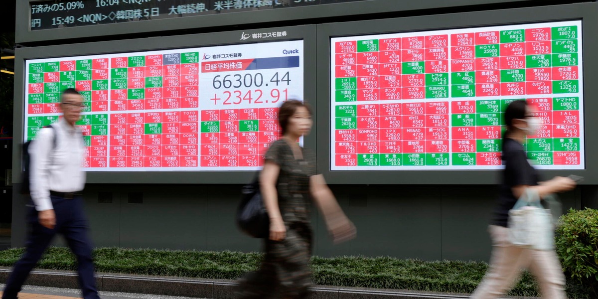 Borsa: Asia in rosso con la corsa del petrolio e dei rendimenti dei bond