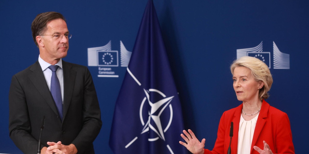 Von der Leyen vede Rutte, 'Ue e Nato uniti, alziamo la pressione su Mosca'
