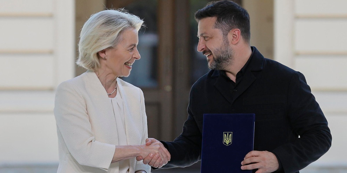 Von der Leyen, 'progetto Ue-Ucraina per nostre difese antibalistiche'