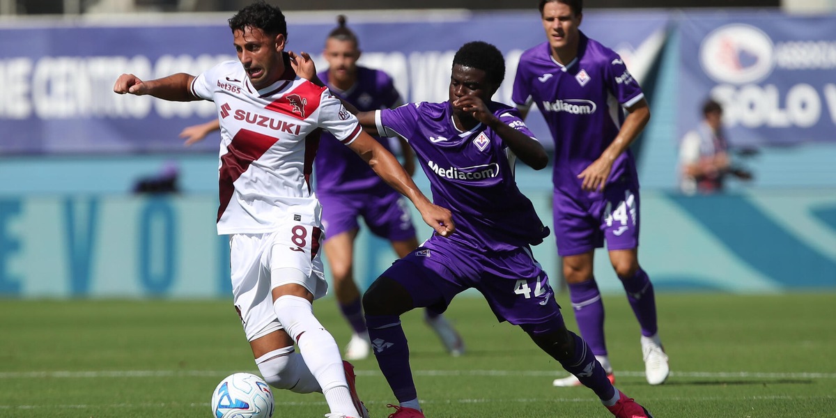 Serie A: Mandragora e Adams ribaltano la Fiorentina, 2-1 Torino al Franchi