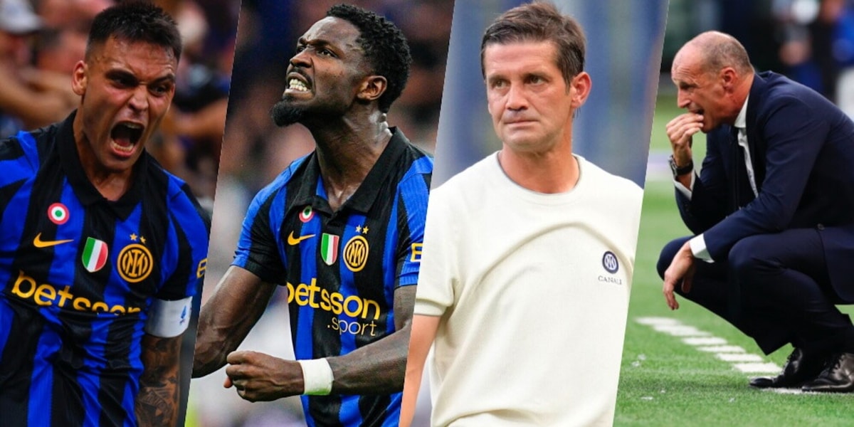 Doppio Lautaro e Thuram ribaltano il Napoli a San Siro. Allegri si inchina a Chivu