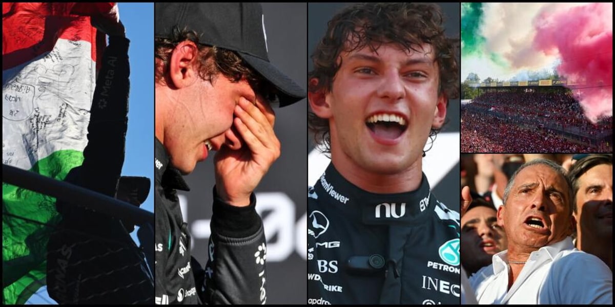 Lacrime e gioia, Kimi Antonelli fa impazzire Monza! La festa dopo lo storico successo