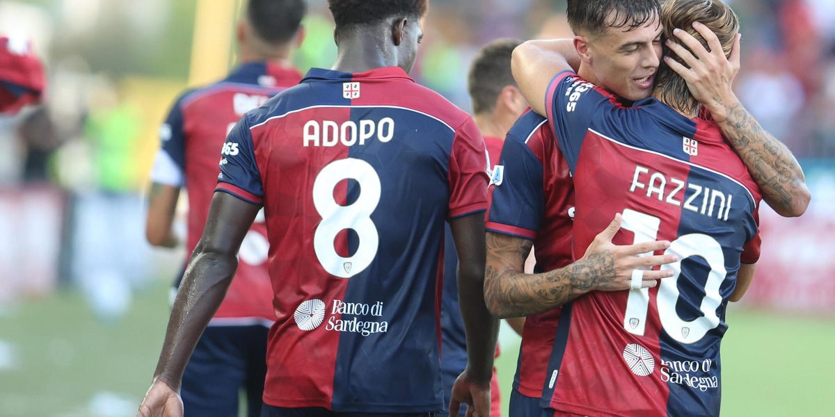 Serie A: Maldini di testa regala al Cagliari 3 punti, Lecce battuto 1-0