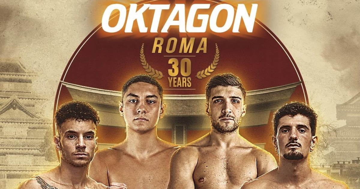 Oktagon 30 Years - Quattro fighter, un solo vincitore: a Roma torna il torneo K-1 rules con vista sul Giappone