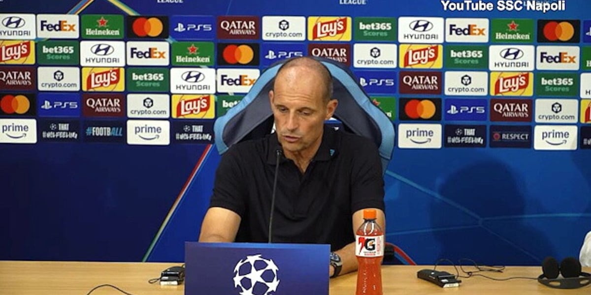 Allegri: "Non cambio modulo per l'Arsenal"