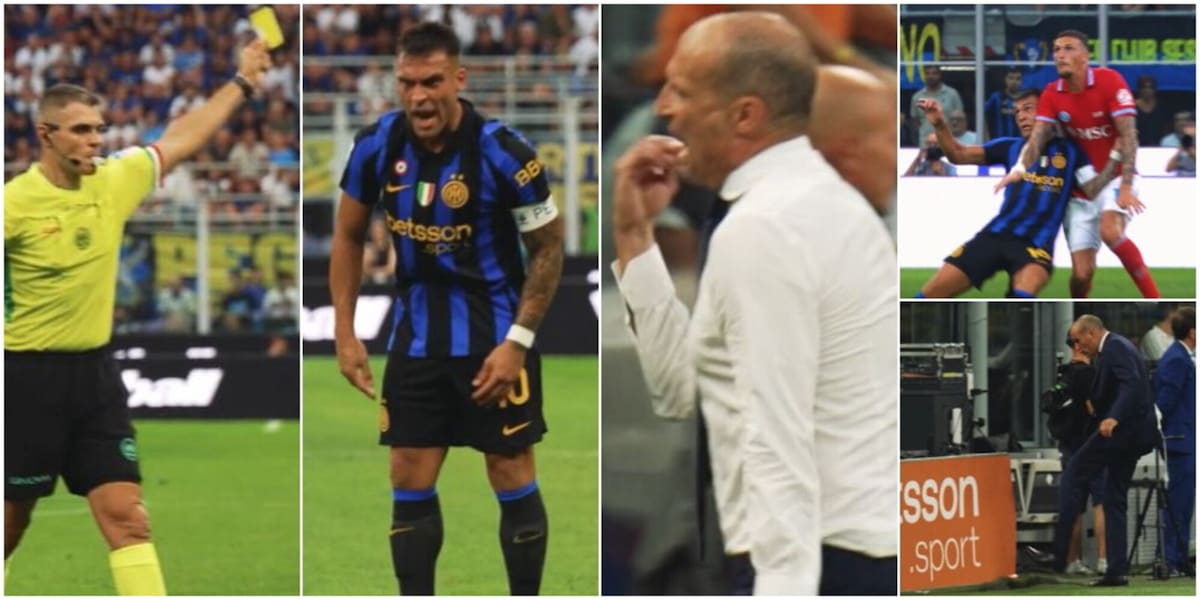 "Sono un cogl**ne", Allegri furioso e Lautaro impunito: "Digli qualcosa!". L’altra Inter-Napoli