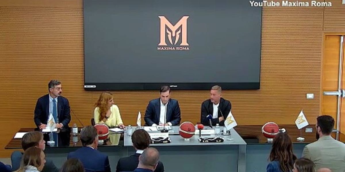 Maxima Roma, Totti: "Romanisti e laziali insieme per il basket"