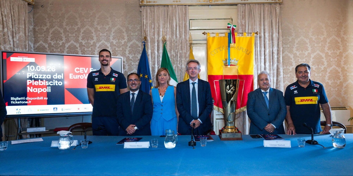 Europei Maschili: l'attesa è finita, domani Italia-Svezia in Piazza Plebiscito