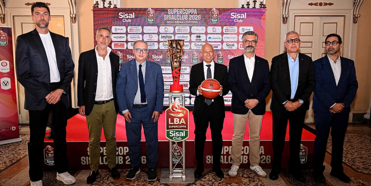 Presentata a Tortona la Supercoppa LBA Sisalclub 2026