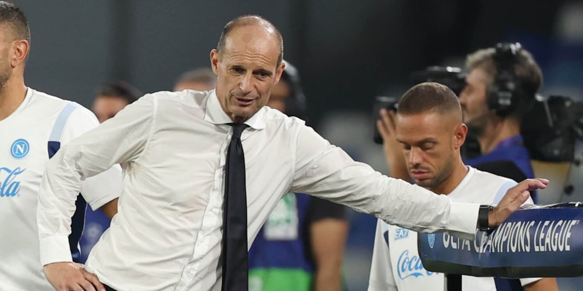 Allegri, quota esonero in picchiata: Napoli-Bologna decisiva, ecco il pronostico